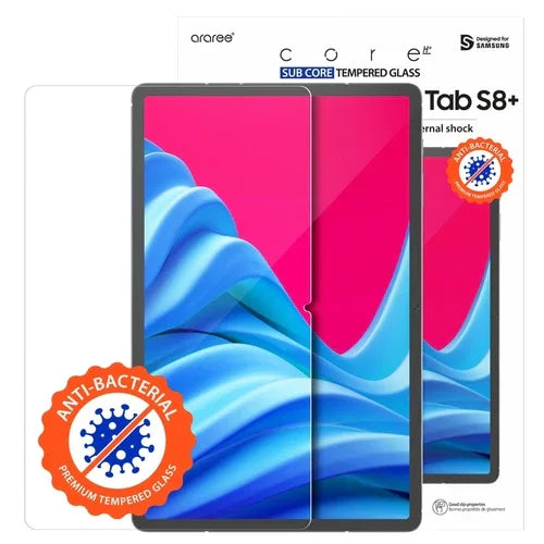 Araree Sub Core Glass For Samsung Tab S8 Plus / S9 Plus - Clear - Tashqila Araree Sub Core Glass For Samsung Tab S8 Plus / S9 Plus - Clear - Tashqila
